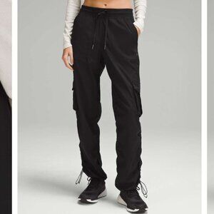 Lululemon Dance Studio Relaxed-Fit Mid-Rise Cargo Pant Black XS